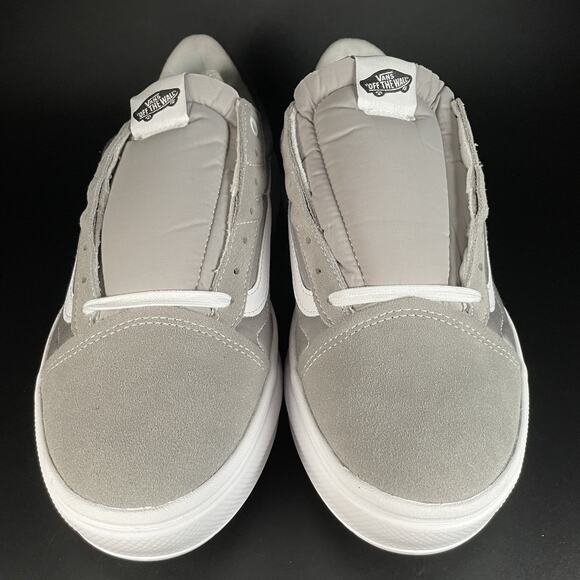 Vans Old Skool Overt CC Men’s Size 11 Gray White Casual Sneaker Comfort Shoe NEW - Picture 2 of 9